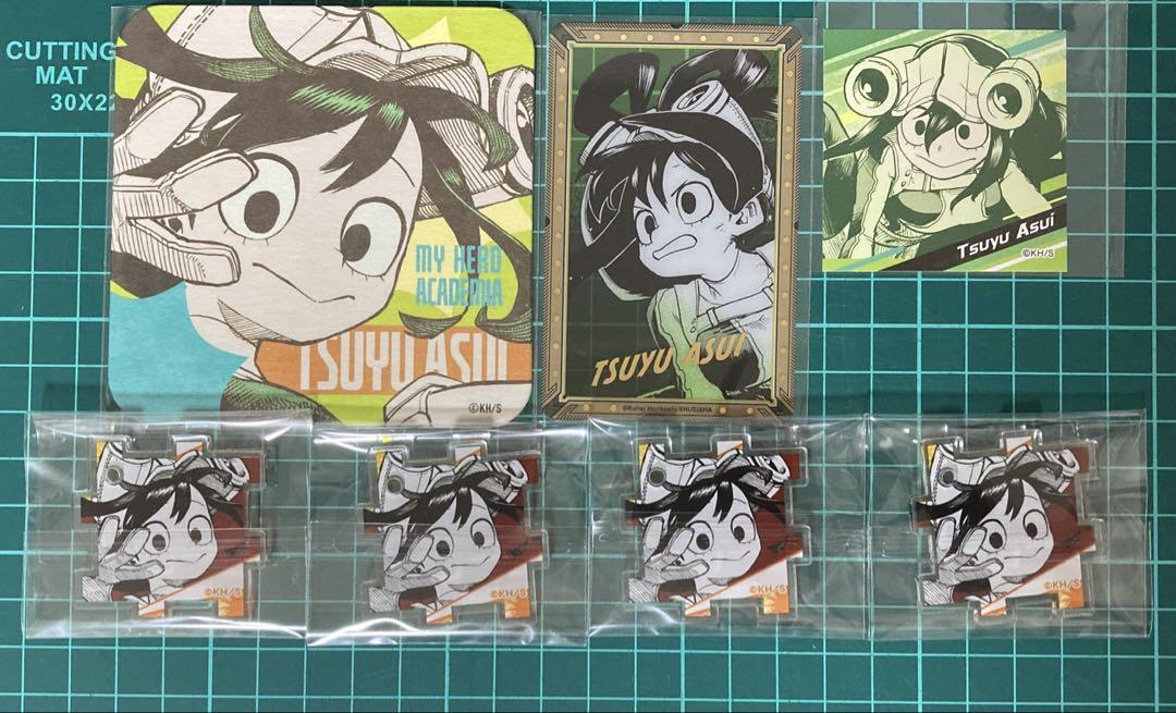 僕のヒーローアカデミア　ヒロアカ　原画展　蛙吹梅雨