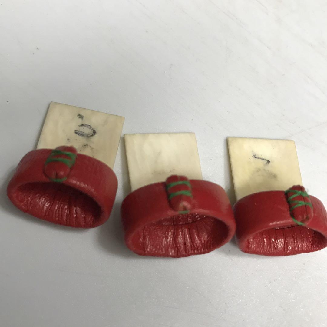 琴爪 琴輪 和楽器 昭和レトロ 9個セット アンティーク