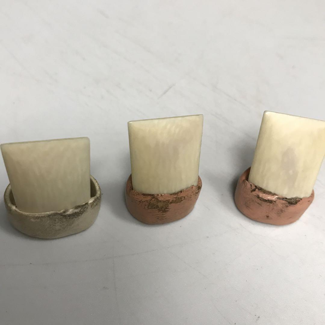 琴爪 琴輪 和楽器 昭和レトロ 9個セット アンティーク