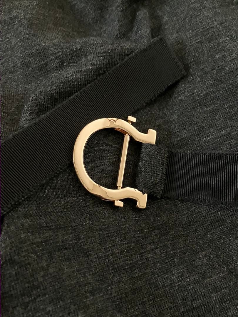 半袖ニットワンピースM Salvatore