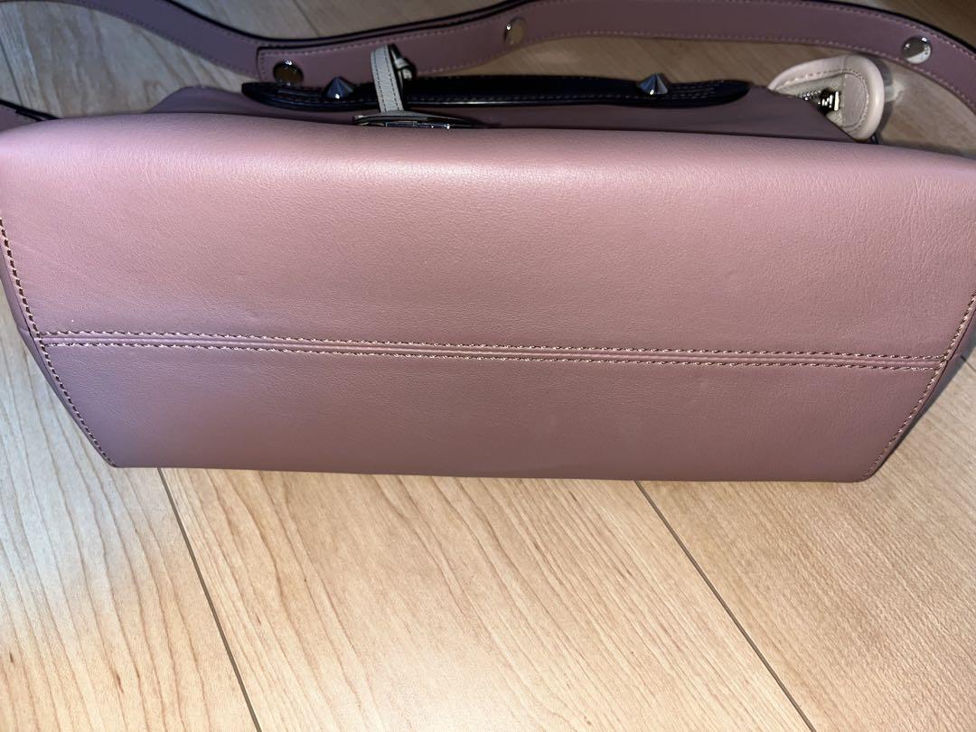 Fendi バイザウェイ トリコロール くすみピンク ミディアム