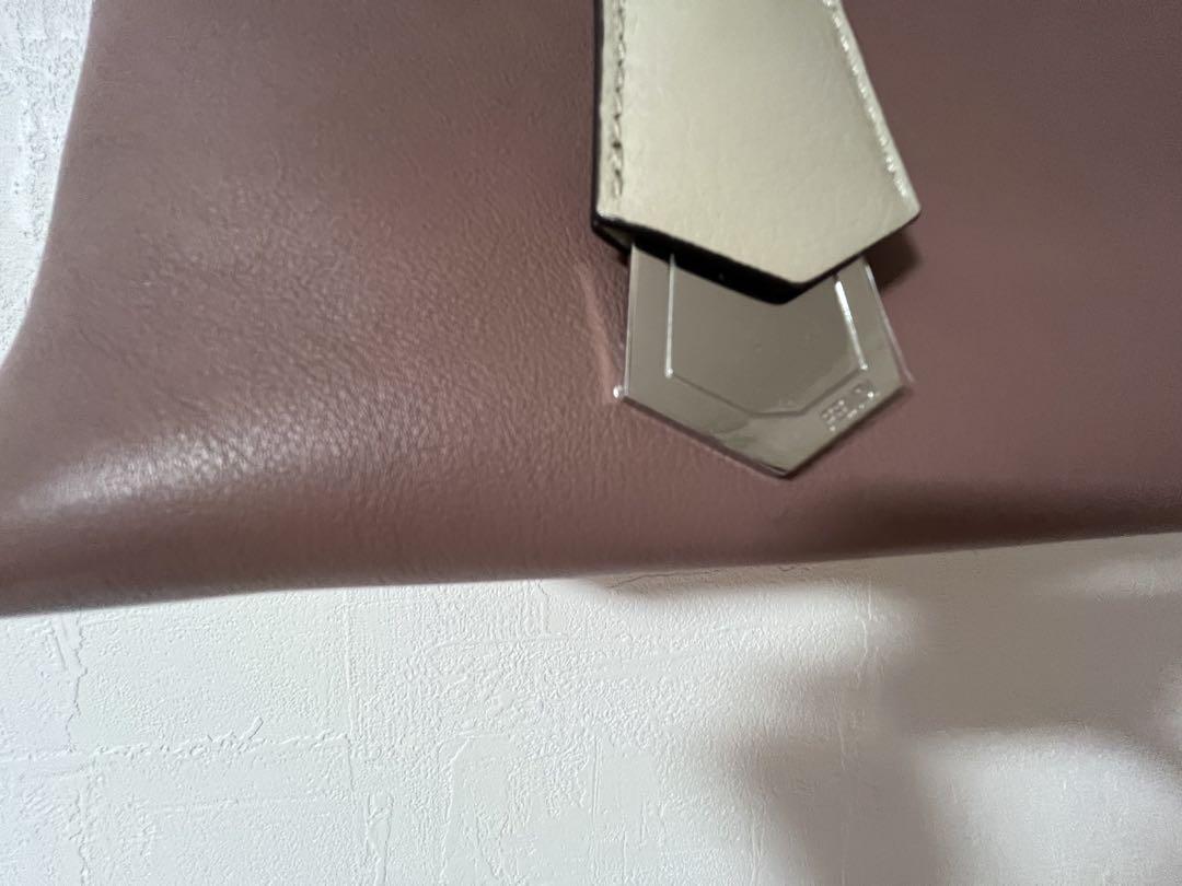 FENDI バイザウェイミディアムピンク ショルダーバッグ