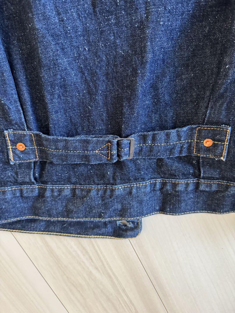 ボ*帳様 LEVI'S PREMIUM ダークブルー デニムジャケット L