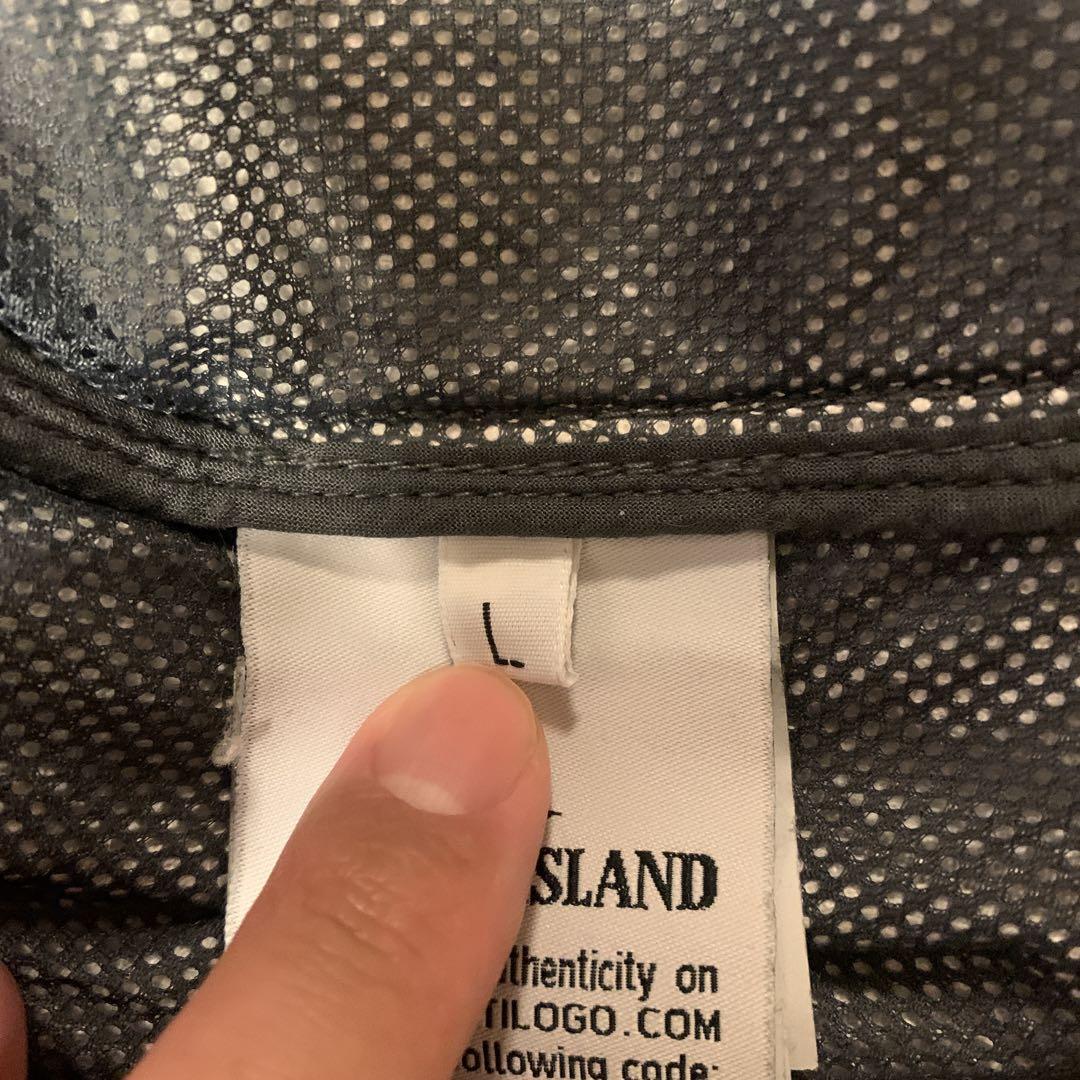 STONE ISLAND ナイロンメタルジャケット　Green Edge L