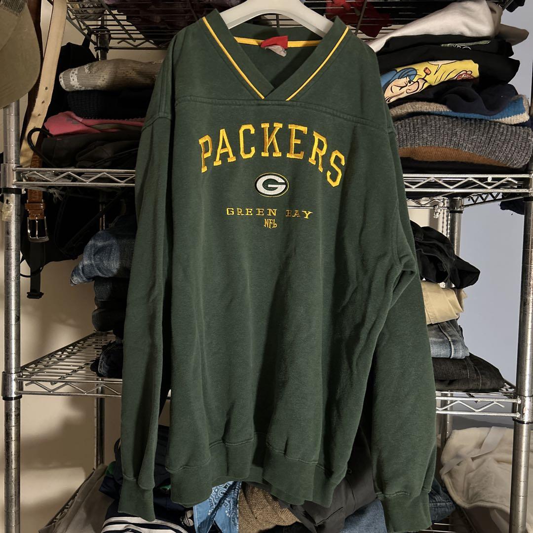 GREEN BAY PACKERS Vネックスウェット 5,000円