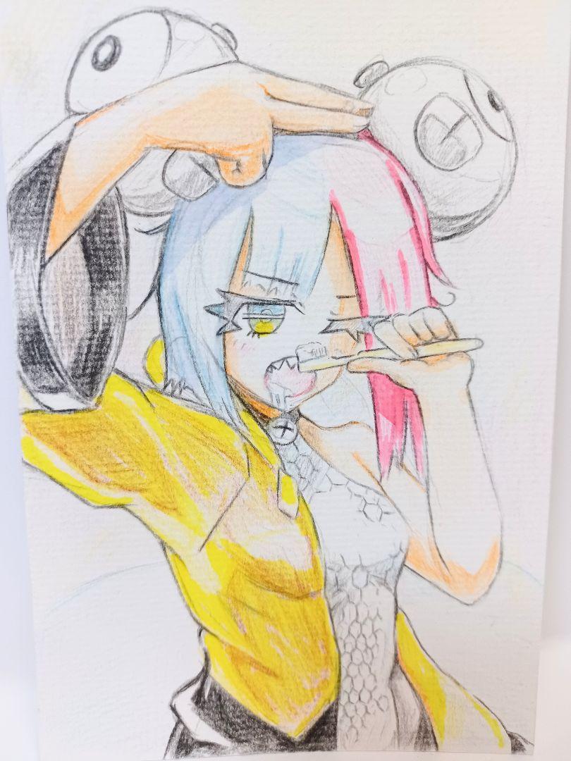 ナンジャモ◇ポケモン手描きイラスト - メルカリ
