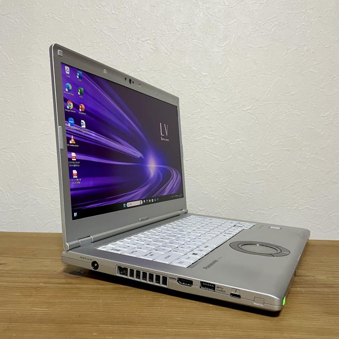 レッツノートCF-LV8/Core i5/DVD/SSD/Office