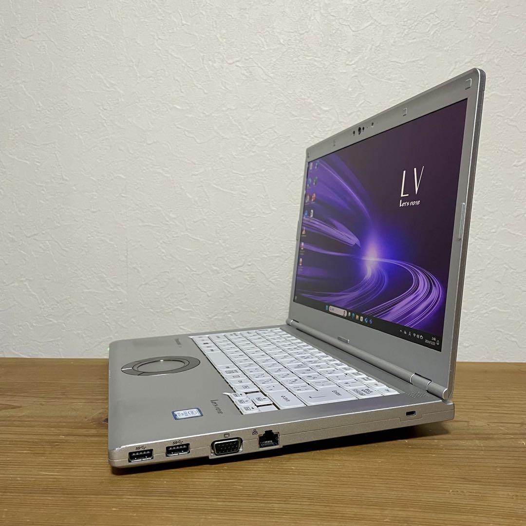 レッツノートCF-LV8/Core i5/DVD/SSD/Office