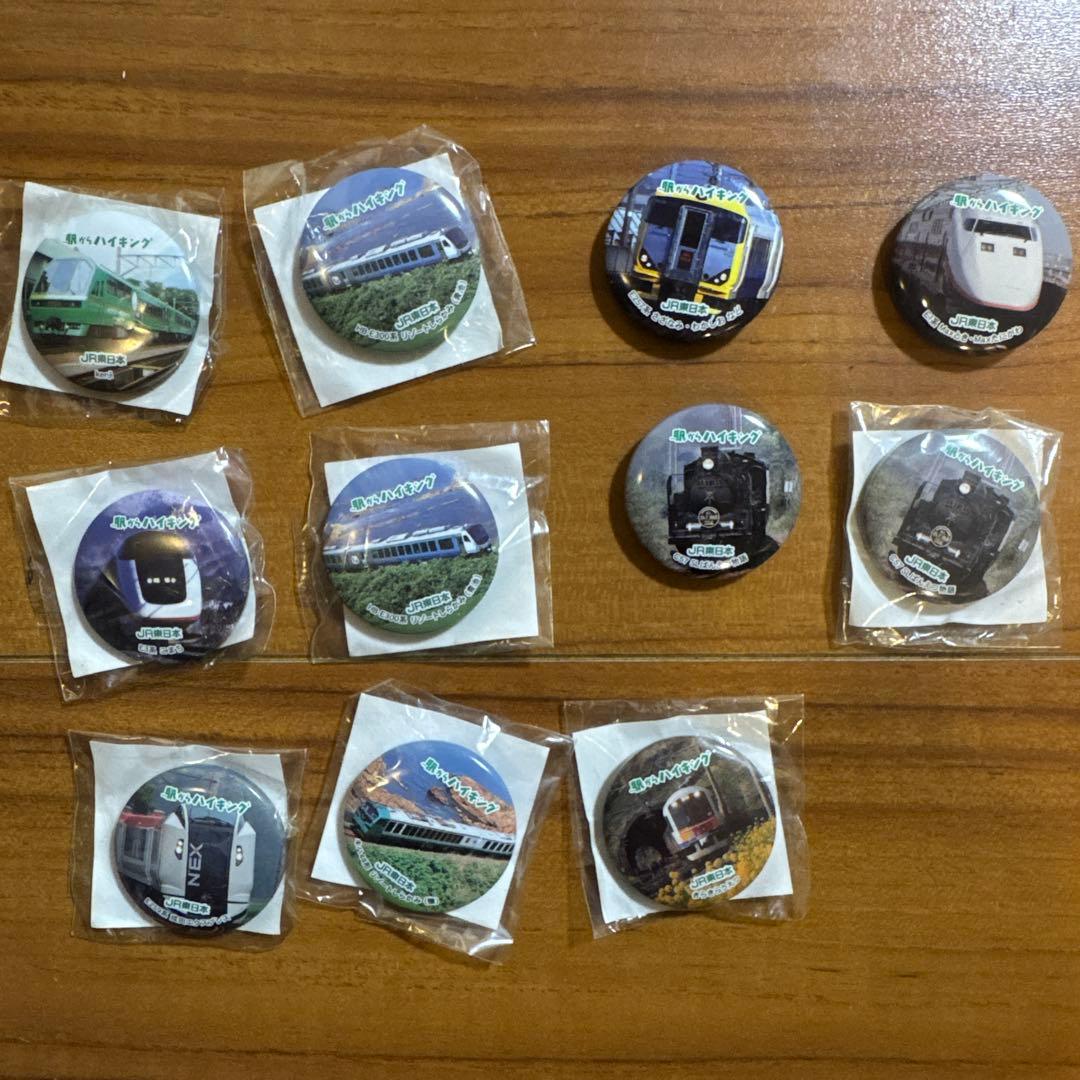 電車缶バッチJR東日本 - メルカリ