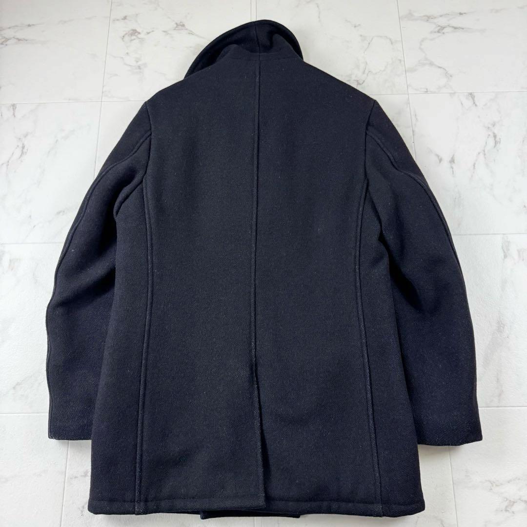 USA製 SCHOTT 740N ピーコート 裏キルティング　サイズ38 黒