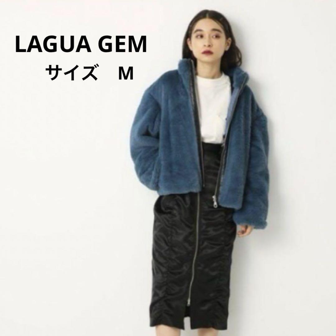 LAGUA GEM（ラグアジェム）の「BELT フェイクファージャケット