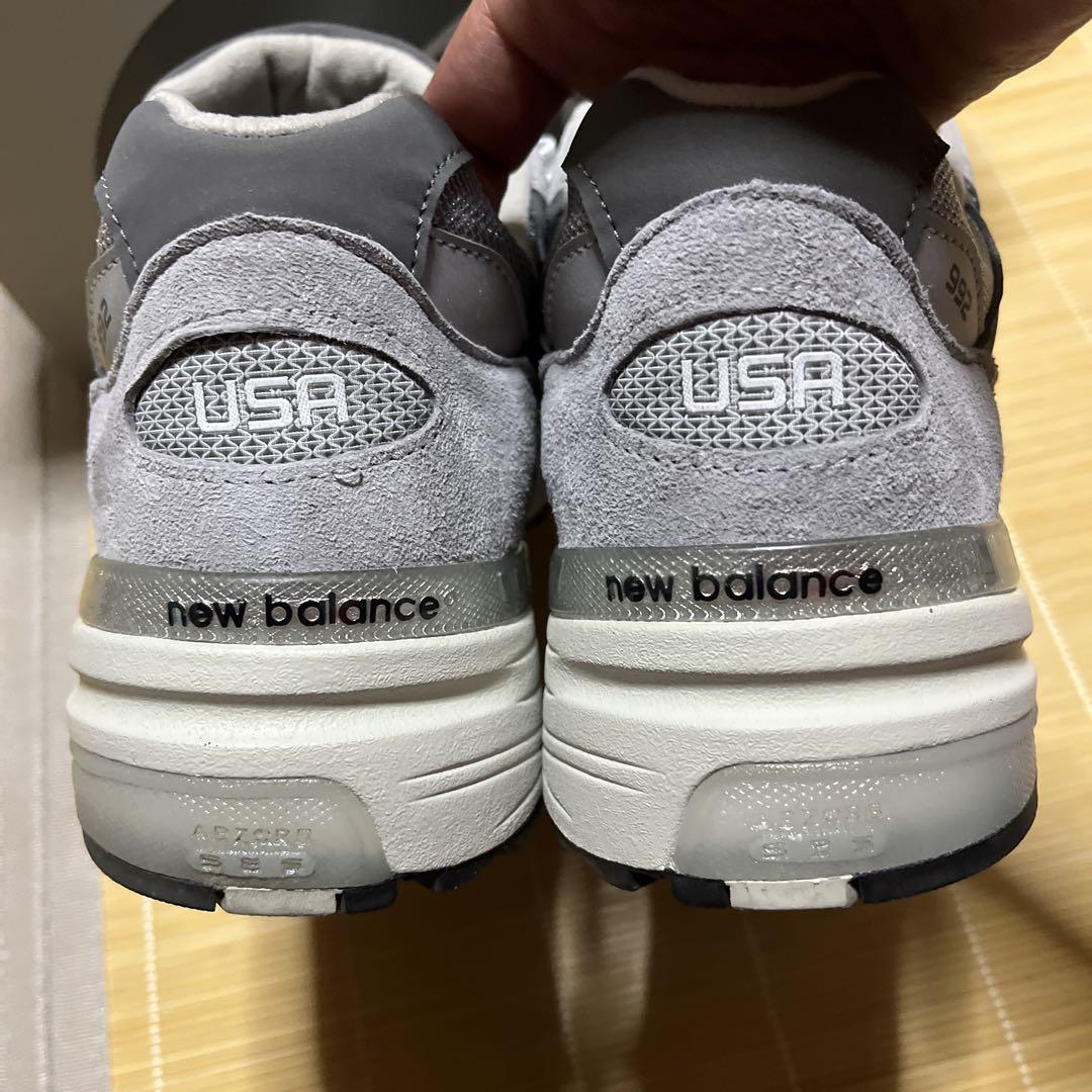 New Balance Grey 992 2025年製　27.5cm