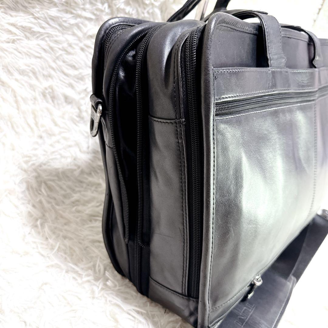 TUMI エキスパンダブル 96141D4 ブリーフケース　オールレザー　通勤