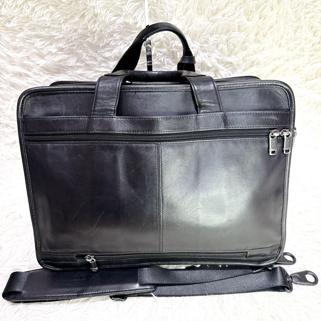 TUMI エキスパンダブル 96141D4 ブリーフケース　オールレザー　通勤