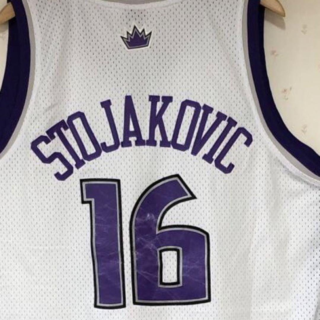 Kings ストヤコビッチ　ユニフォーム　背番号16 バスケシャツ　NBA