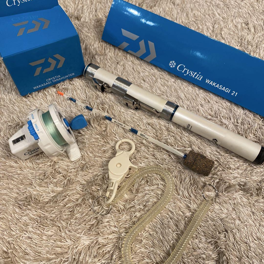 DAIWA　クリスティア 　ワカサギロッドセット Amazon.co.jp: ダイワ(DAIWA) ワカサギ竿 クリスティア ワカサギ
