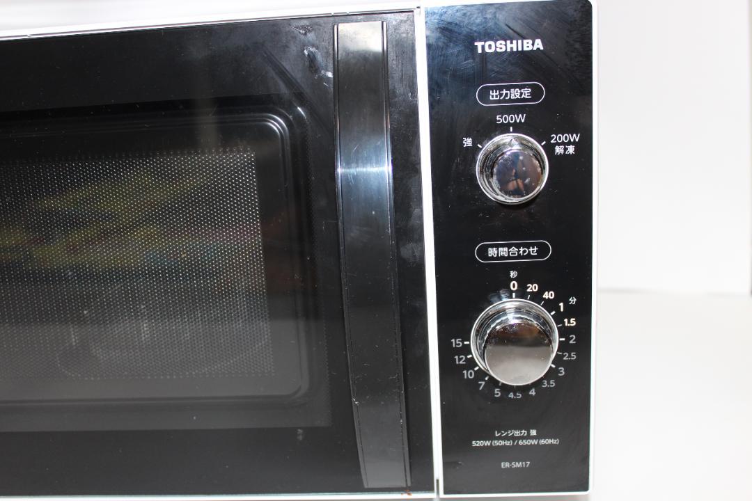 新品同様　TOSHIBA ER-SM17 電子レンジ 東芝 2020年製