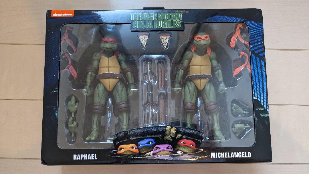タートルズ　フィギュアセット ニンジャタートルズ フィギュア ミュータントタートルズ プレイ