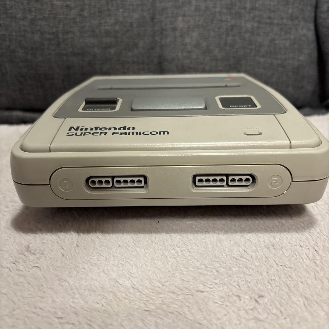 動作確認済】スーパーファミコン本体セット ソフト6本 - メルカリ