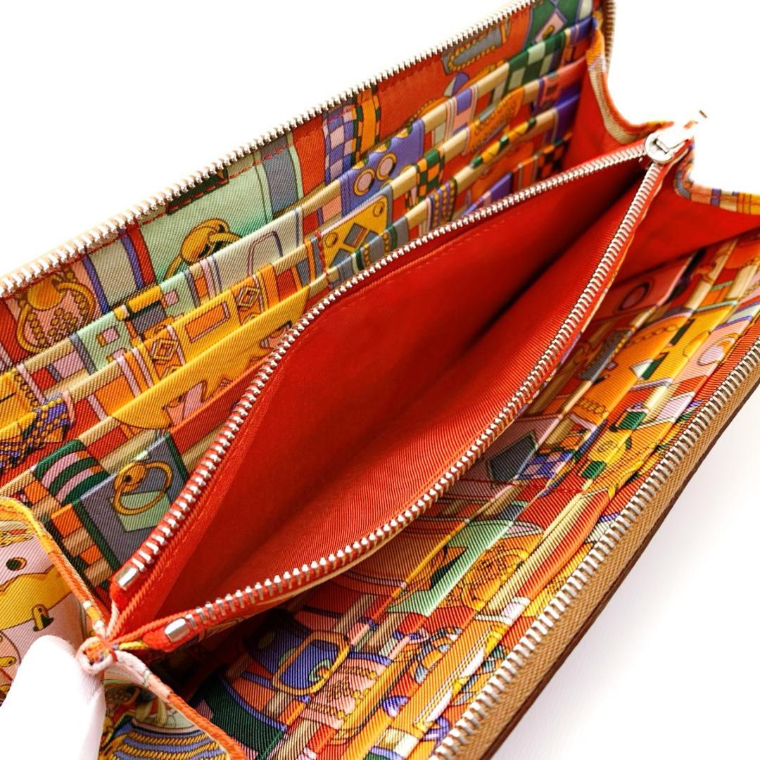 【美品】エルメス アザップ シルクイン ヴォーエプソン シエンヌ【正規品】