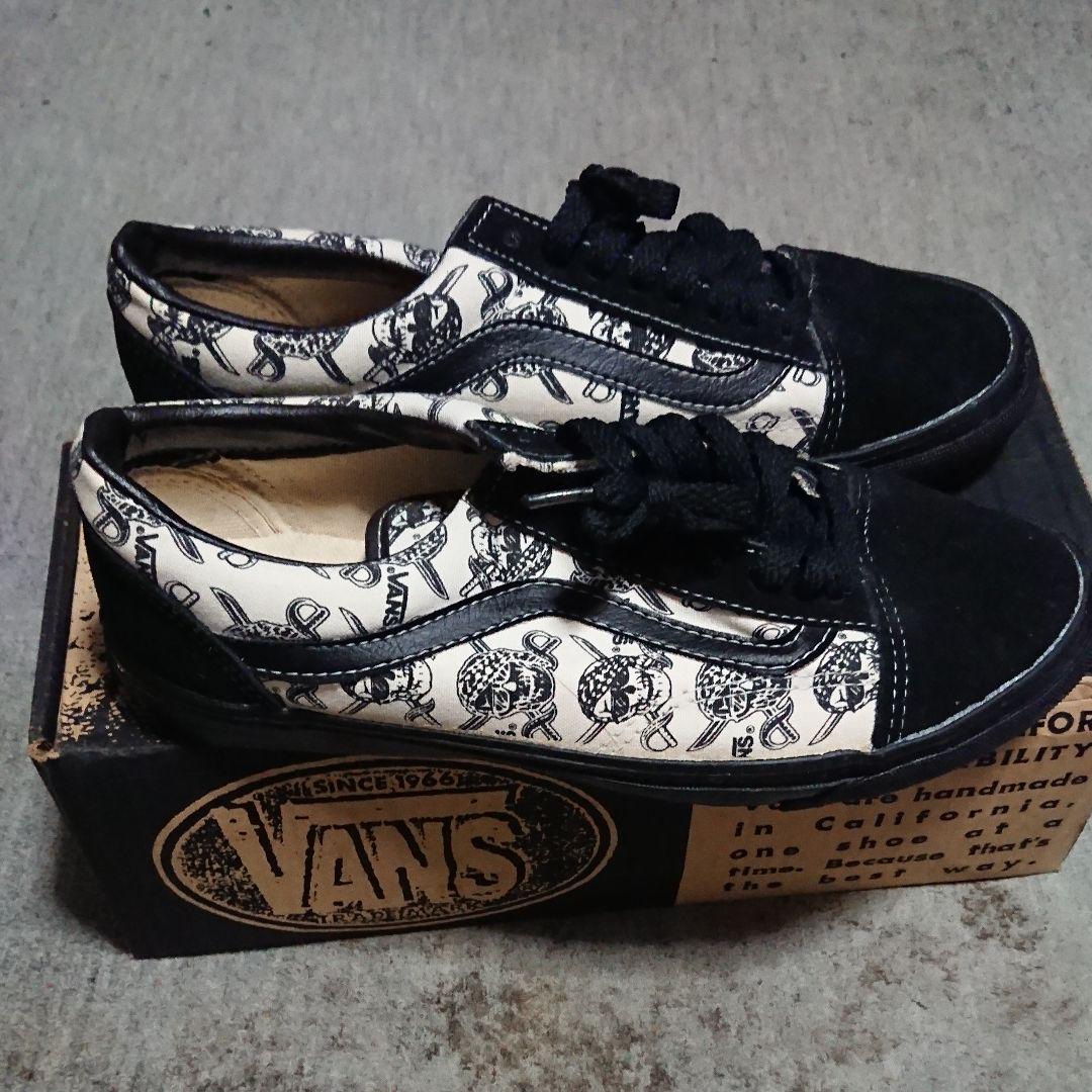 激レア VANS USA製 27.5 デッドストック スカル パイレーツ