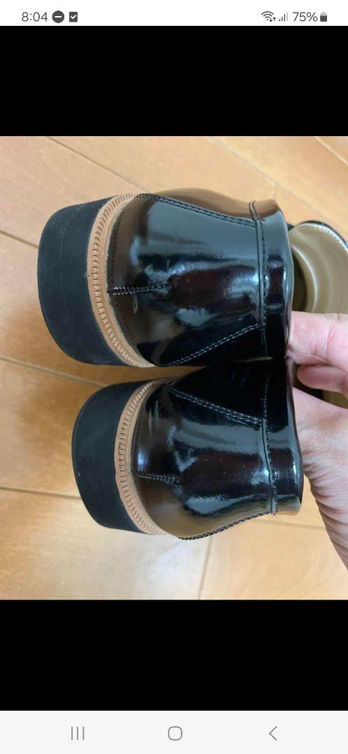 お値下げ中　アダムエロペ　黒　ローファー