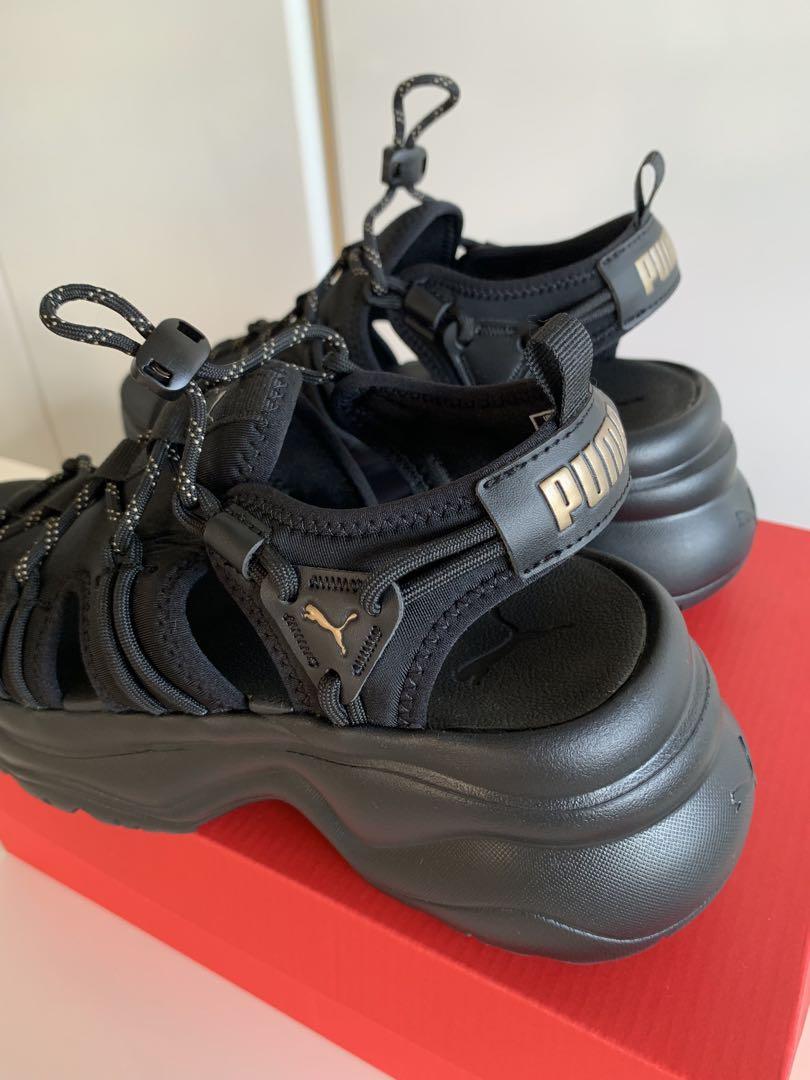【PUMA】美脚叶う★厚底スポーツサンダル PUMA プーマ 厚底サンダル レディース プラットフォーム