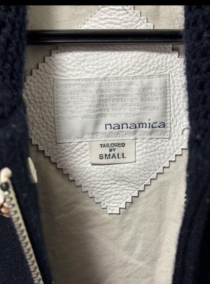 【かstyle】nanamica アウター　ブルゾン　スタジャン