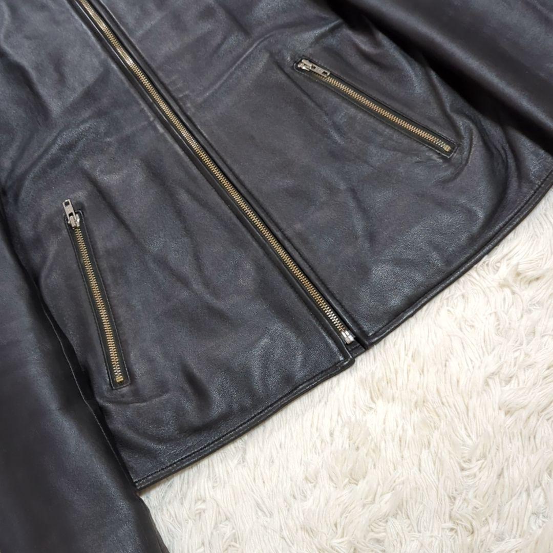 ロッソ アーバンリサーチ XL ラムレザー シングルライダース