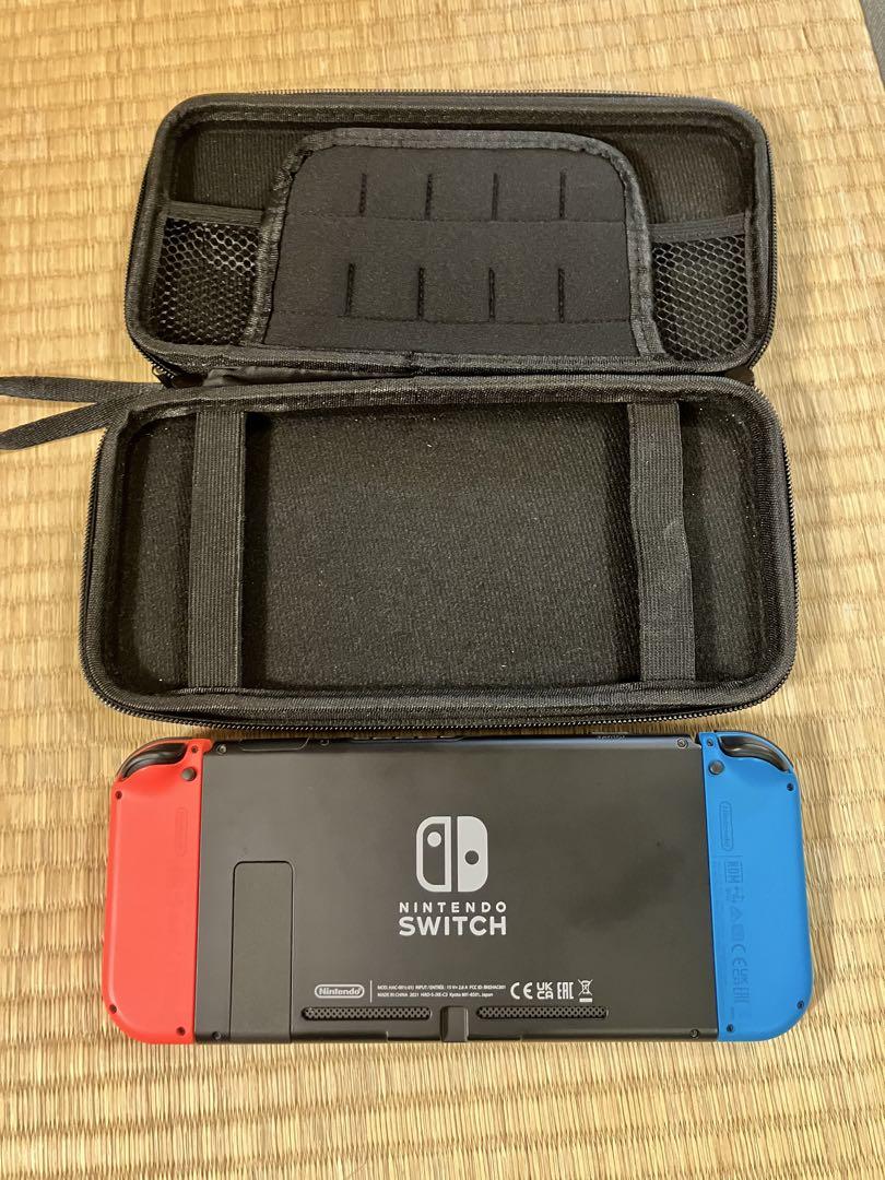 ハル様　ケース付き！Nintendo Switch ネオンブルー/ネオンレッド