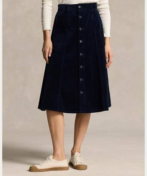 ポロ ラルフローレン コーデュロイ スカート PoloRalphLaurenXS SS POLO RALPH LAUREN