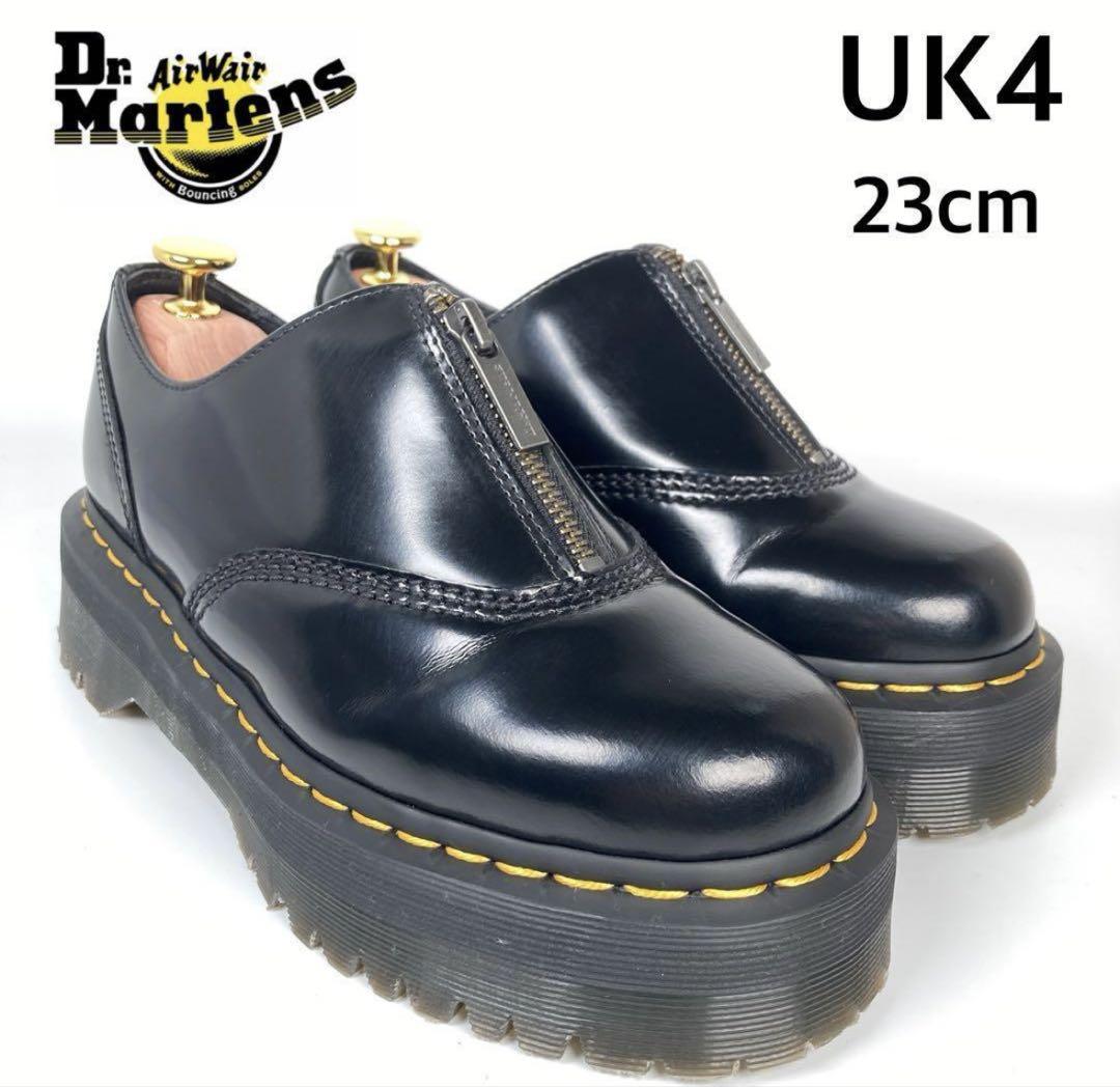 【返品送料無料】 UK4 ジッパー付きローファー Martens Dr. 23cm メルカリ - 靴