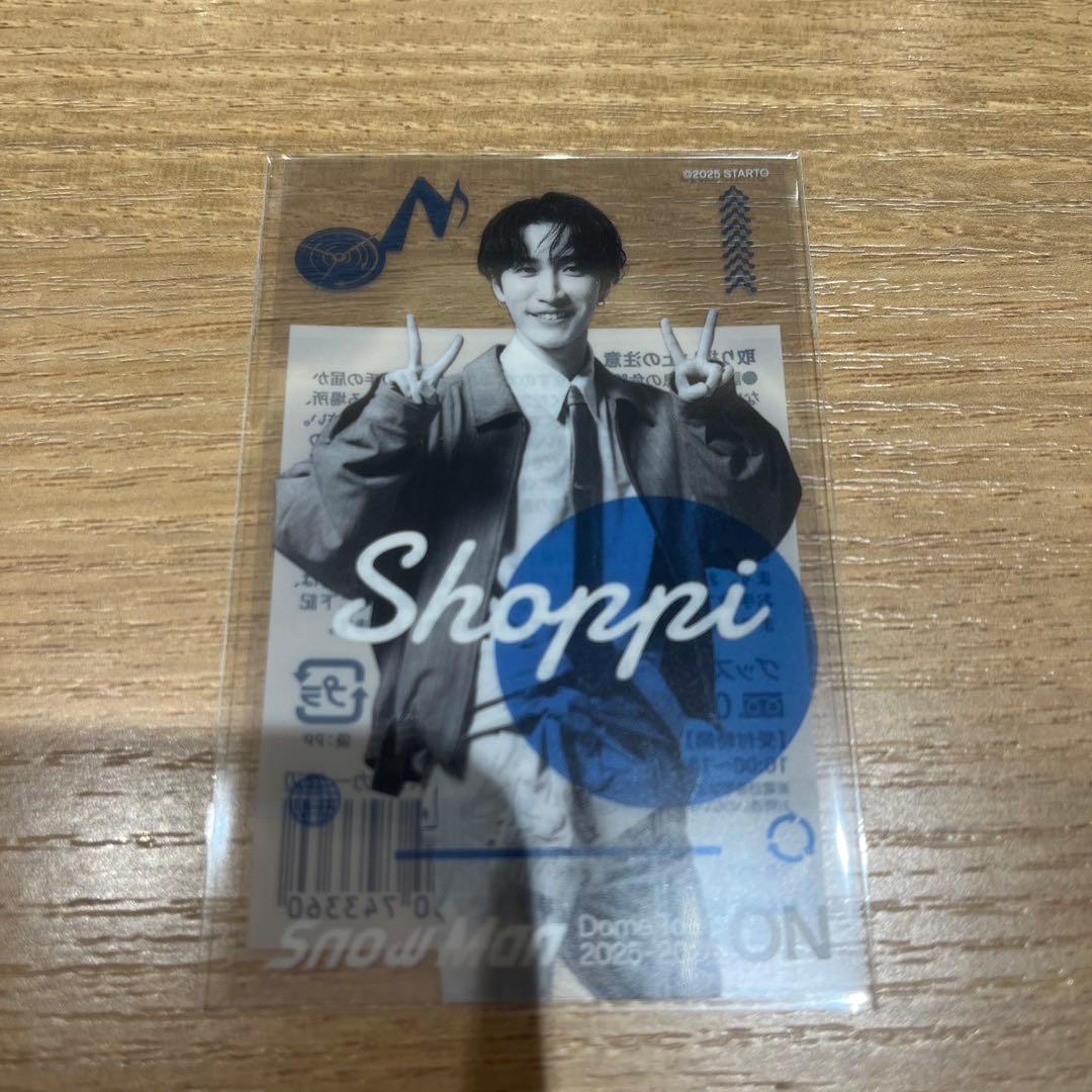 渡辺翔太 クリアステッカー SnowMan - メルカリ