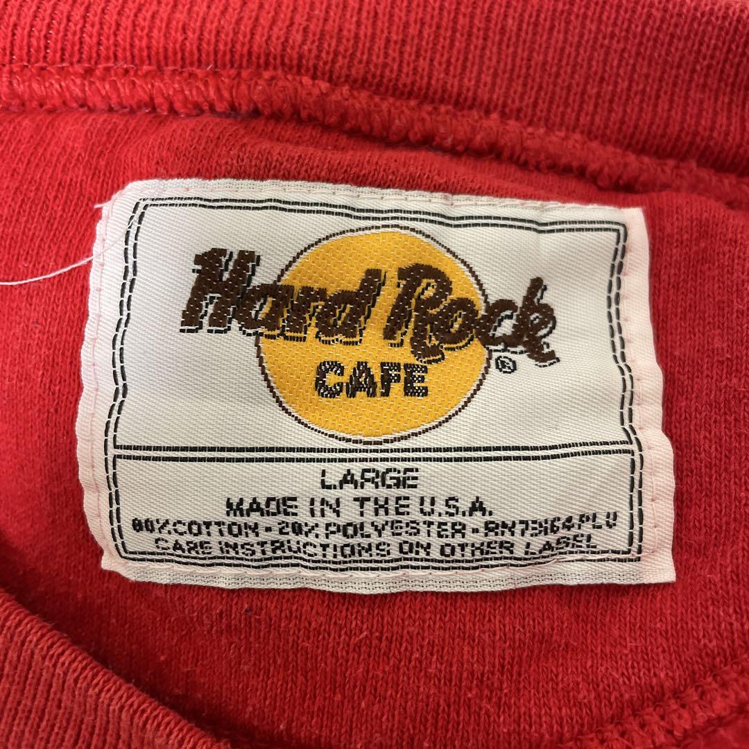 Hard Rock Cafe New Orleans 赤 スウェット