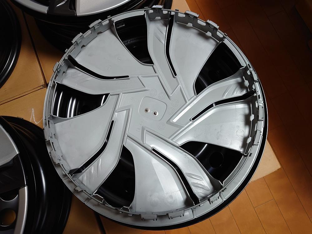 新車外しホンダフィットGP5 15インチ純正スチールホイール 4本セット送料込