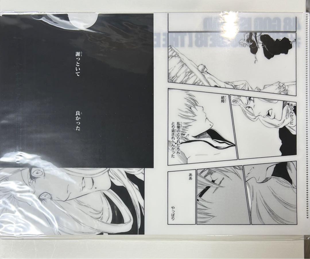 BLEACH原画展 BLEACH EX. オリジナルクリアファイル ギン 乱菊