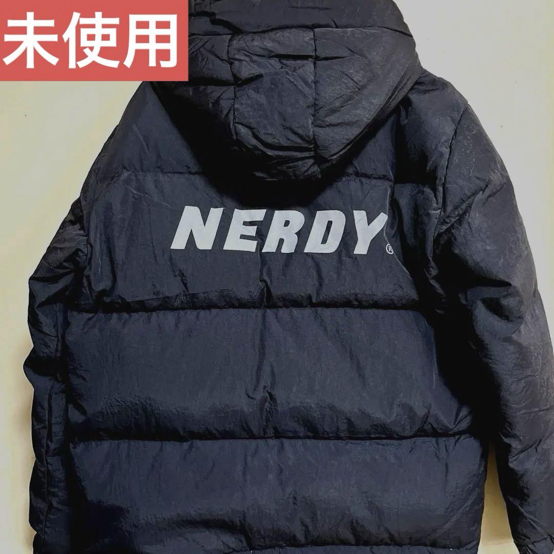 NERDY  ノルディ　ペディン　上着　ダウン　コート　黒　タグ付き