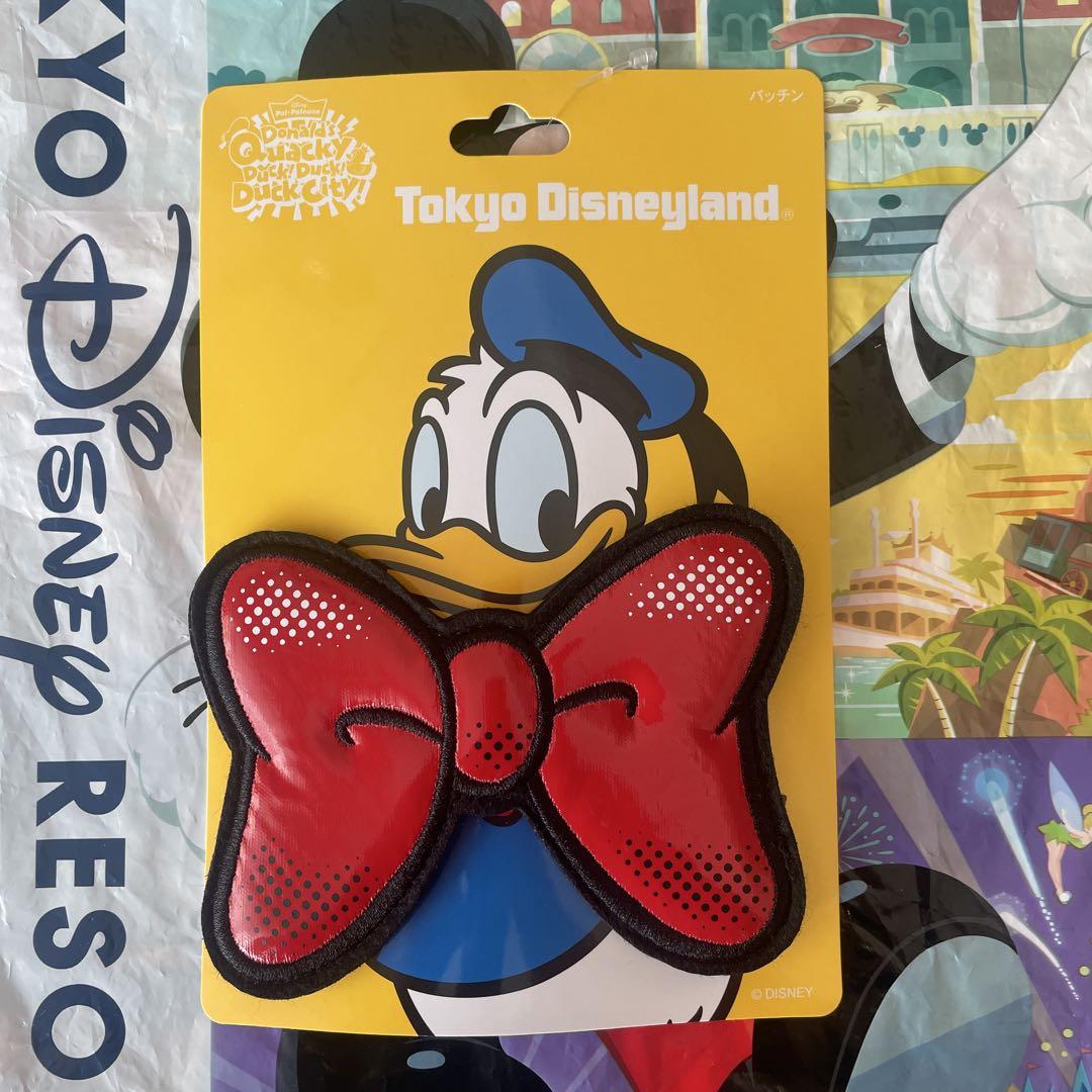 新品 ディズニー パルパルーザ ドナルド リボン パッチン