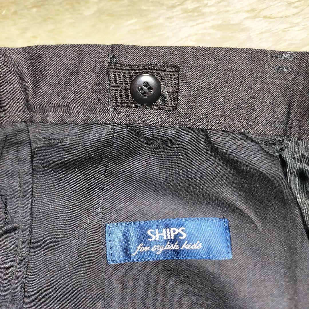 【美品】SHIPS シップス キッズ 紺ブレ 金ボタン 半ズボン 130