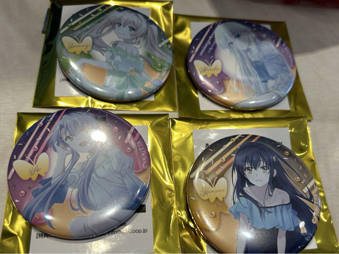 SummerPockets アトレ 缶バッジ　4種