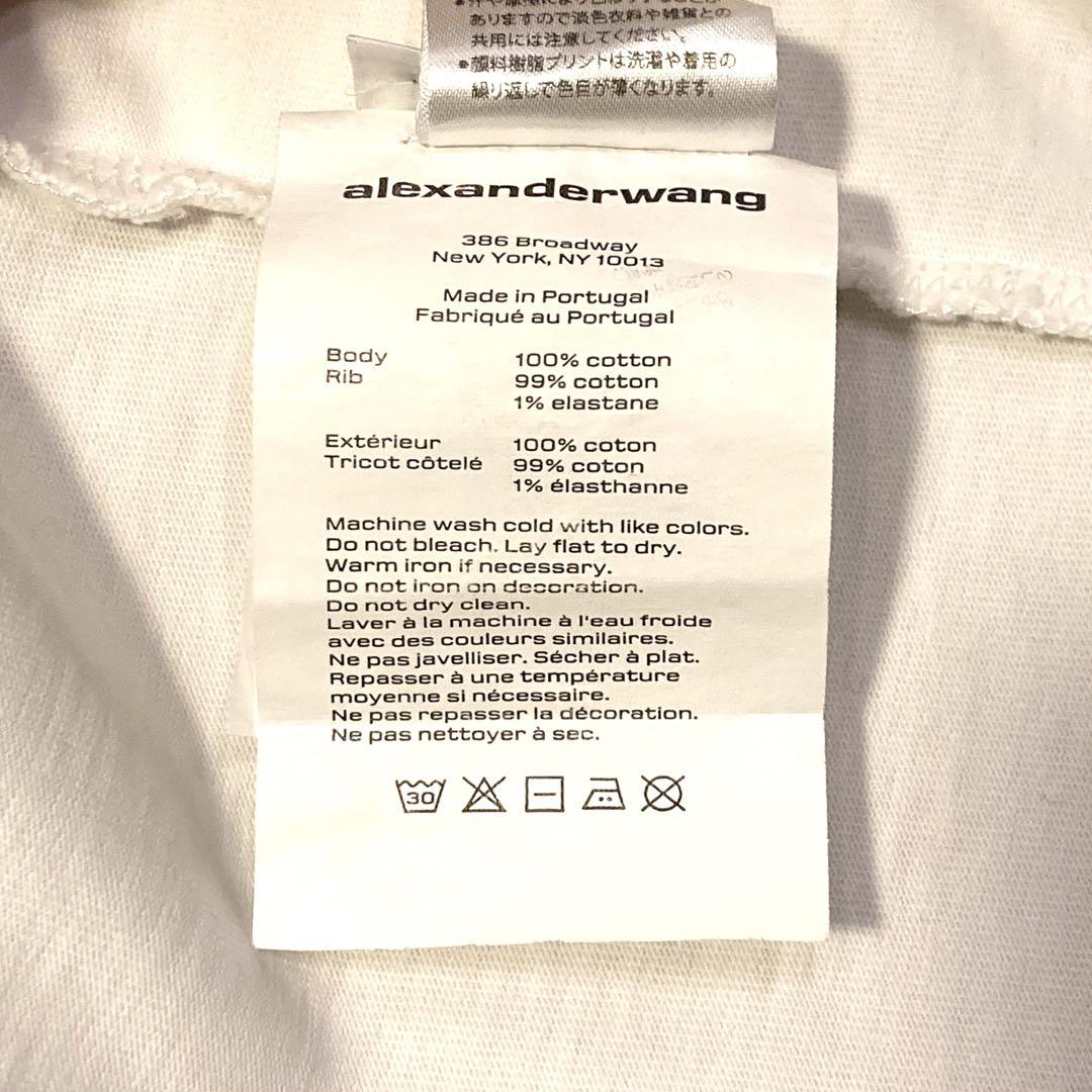 alexanderwang アレキサンダーワン プリント ロングTシャツ