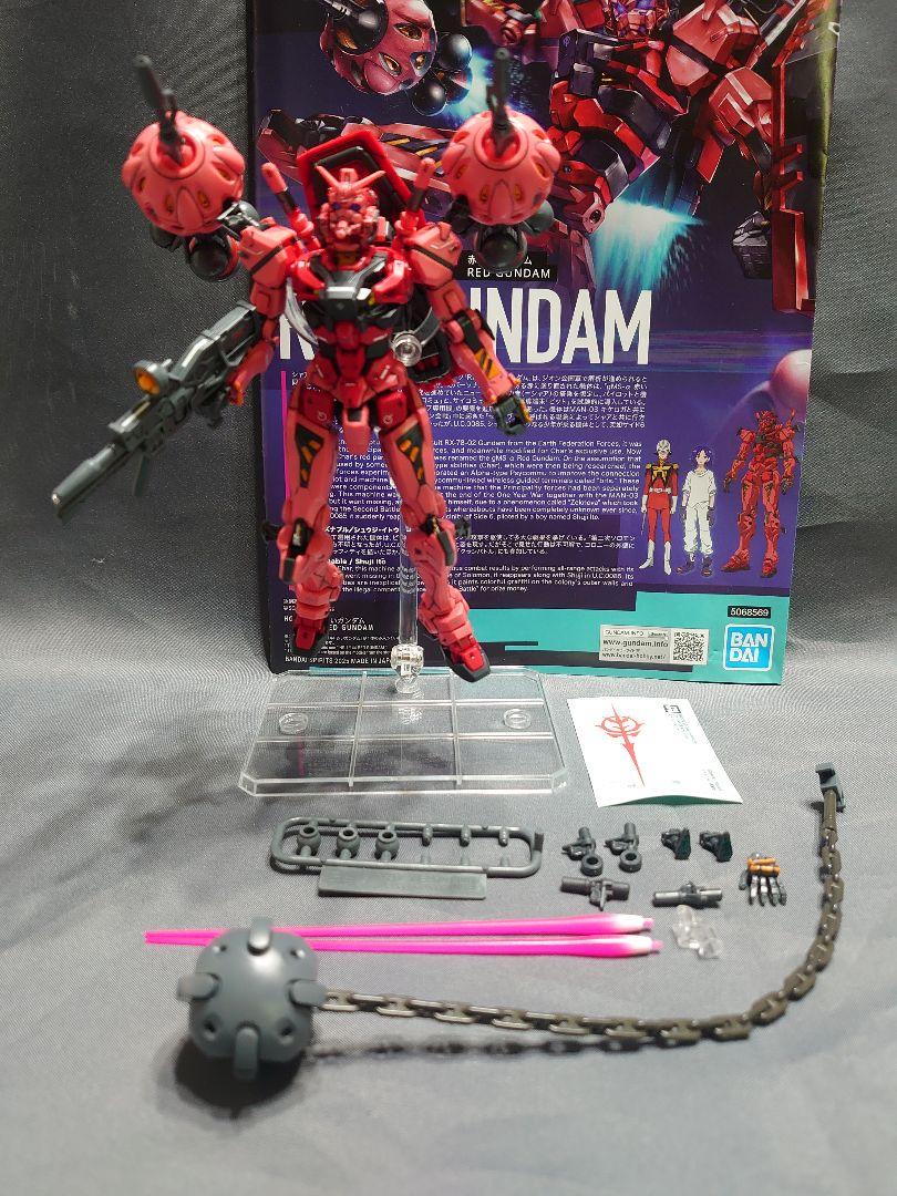 HG 赤いガンダム (改修+塗装)完成品