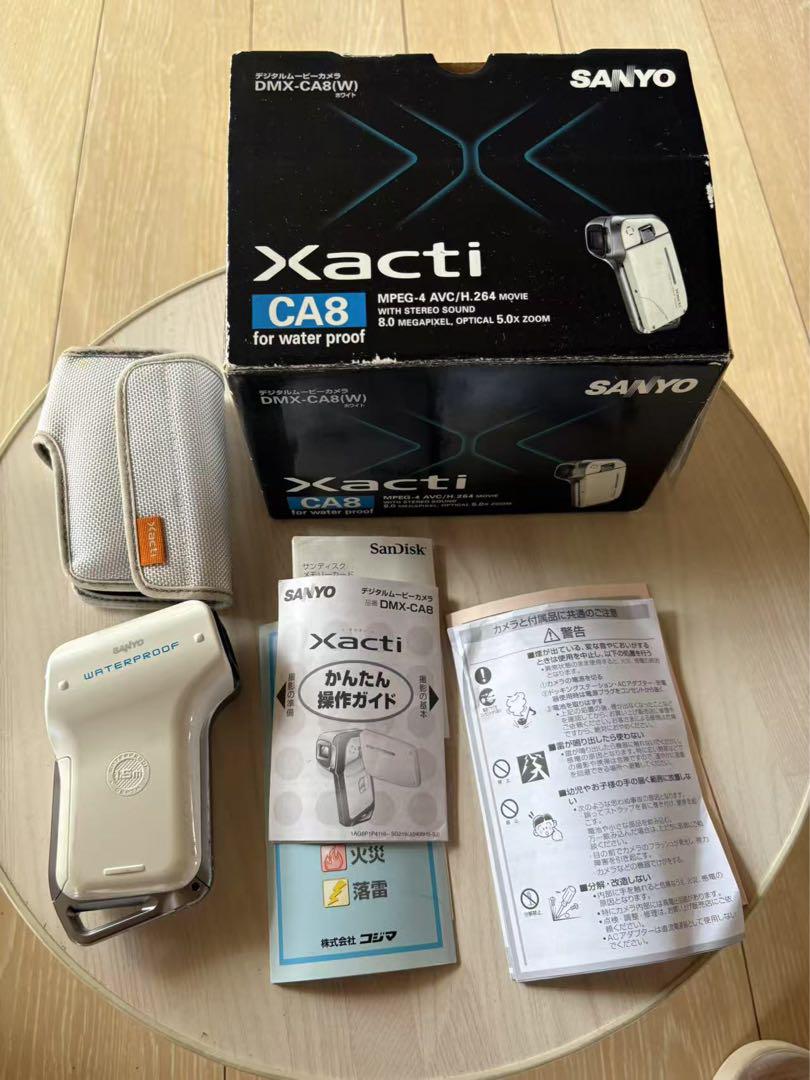 SANYO Xacti DMX-CA8 デジタルカメラ Amazon | SANYO 防水デジタルムービーカメラ Xacti (ザクティ