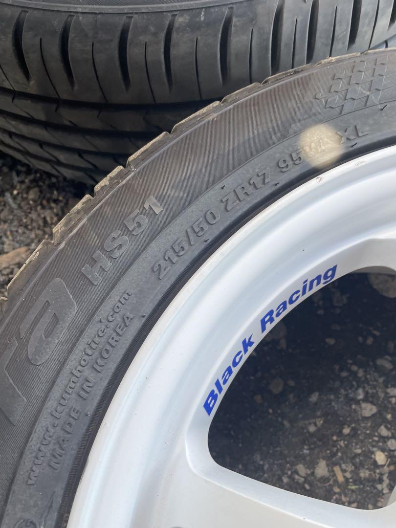 Black Racing 17インチ 4本セット PRO-N1 7Jx17