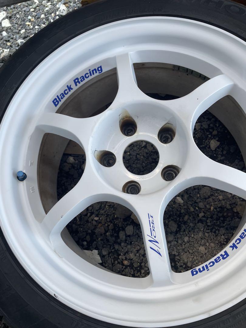 Black Racing 17インチ 4本セット PRO-N1 7Jx17