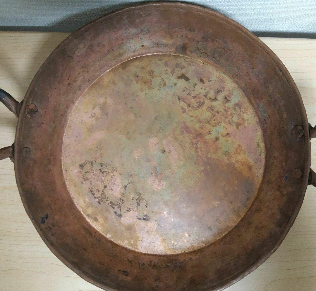 銅製手打鍋 浅い鍋 すき焼き | fpac.com.br