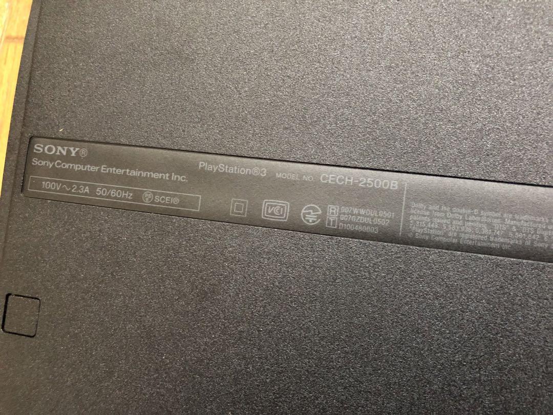 PS3 CECH-2500B SSD 128GB ブラック 本体