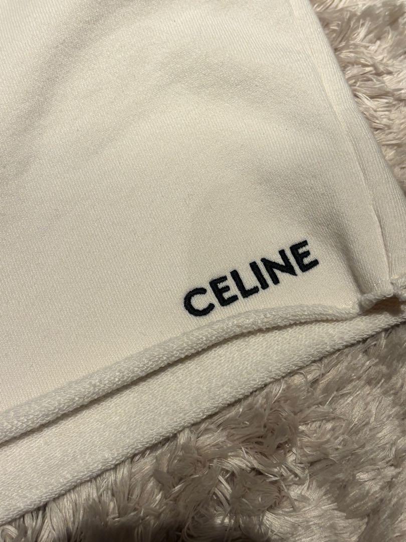 美品 CELINE エディ期 ショート ハーフ パンツ スウェット