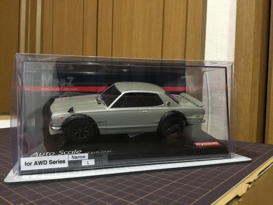 ミニッツ　ASC　日産スカイラインGT-R （KPGC10）シルバー　（新品）