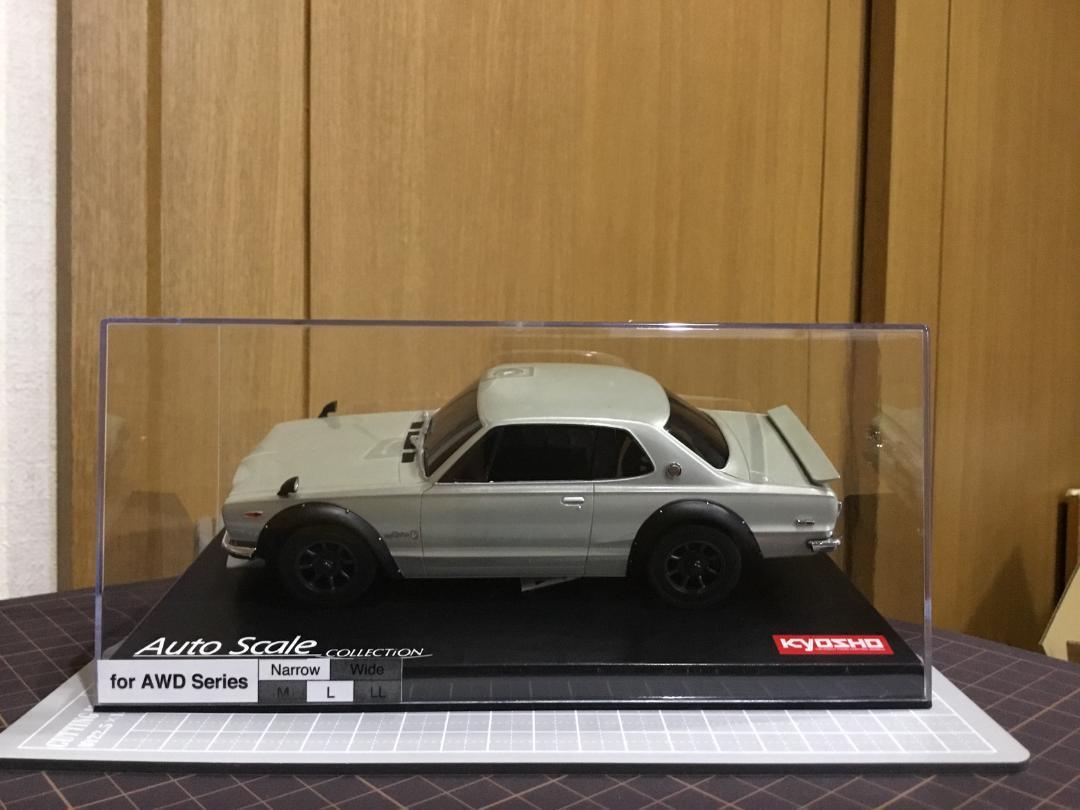 ミニッツ　ASC　日産スカイラインGT-R （KPGC10）シルバー　（新品）